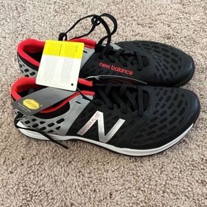 New Balance Men’s Black and Red Minimus Athletic Shoes